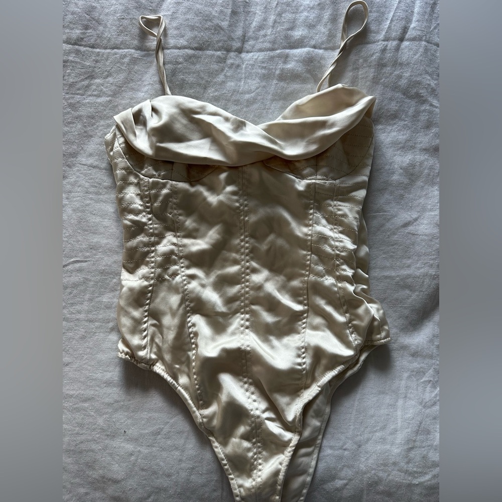 Zara silk body suit